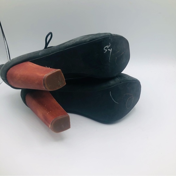 Jeffery Campbell Women’s Litas, black leather. Plat form booties, size 6.5M - Picture 7 of 10